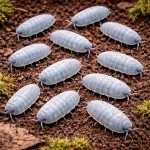 PORCELLİONİDES PRUİNOSUS POWDER BLUE 10 Adet (İsopod)