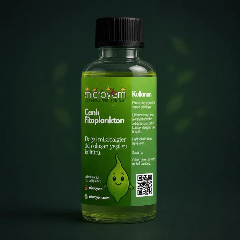 Canlı Fitoplankton (Yeşil Su Kültürü)