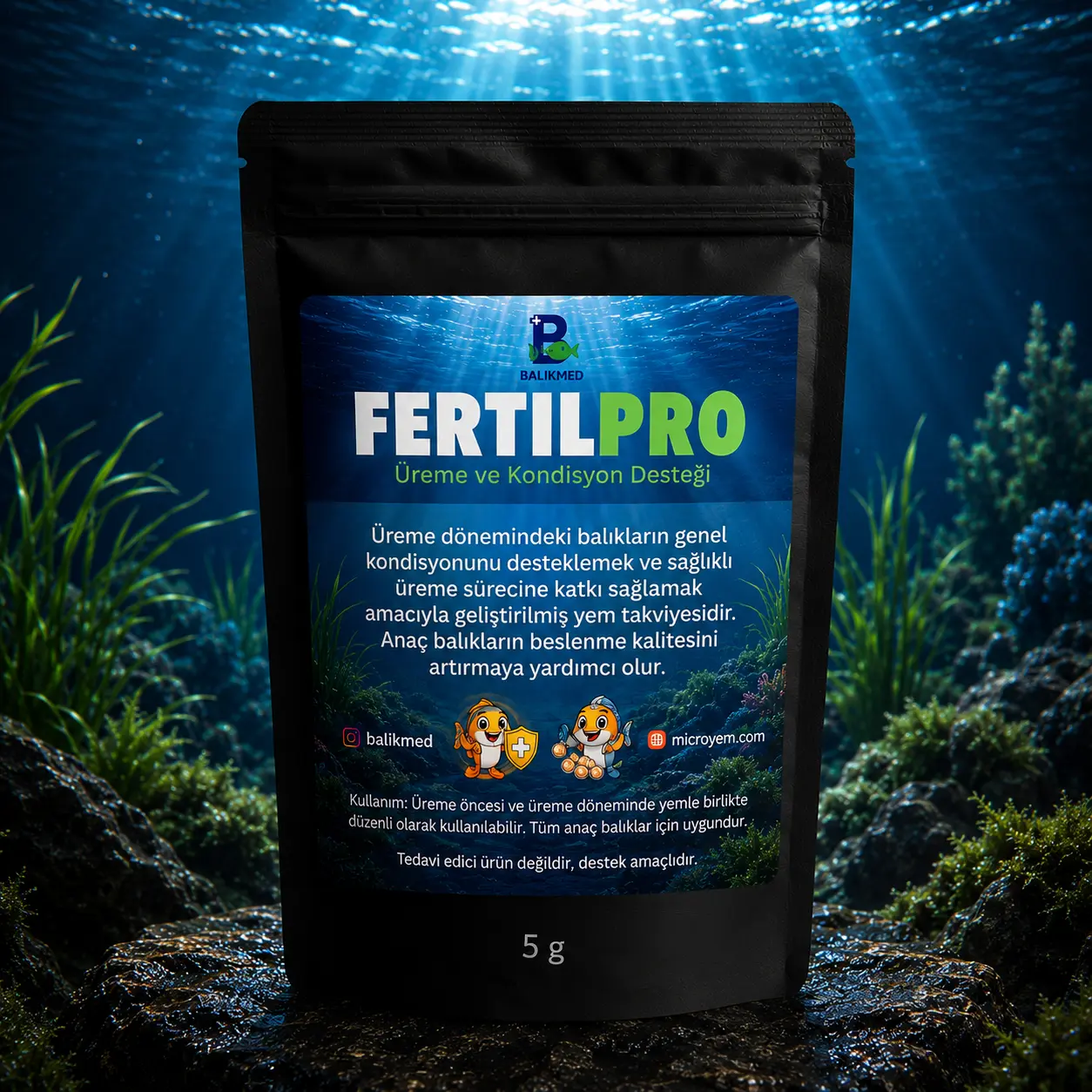FERTILPRO Üreme Kondisyon Desteği 5gr FERTILPRO Üreme Kondisyon Desteği 5gr