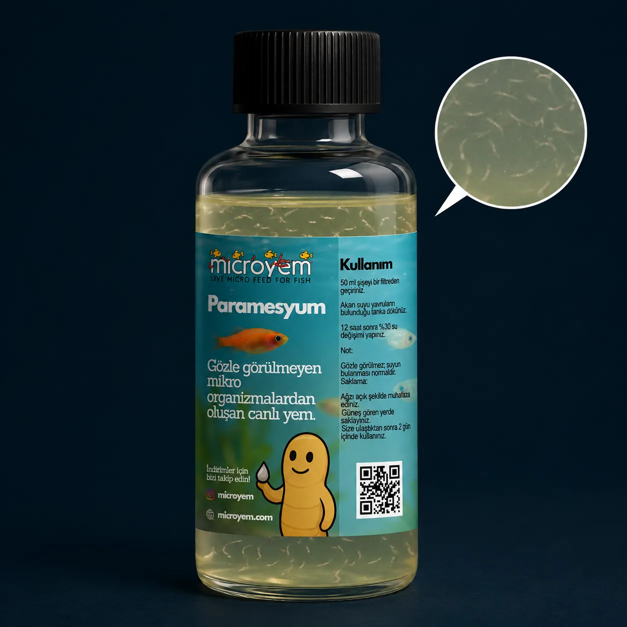paramesyum Paramesyum Kültürü (Paramecium) – Terliksi Hayvan - Görsel 1